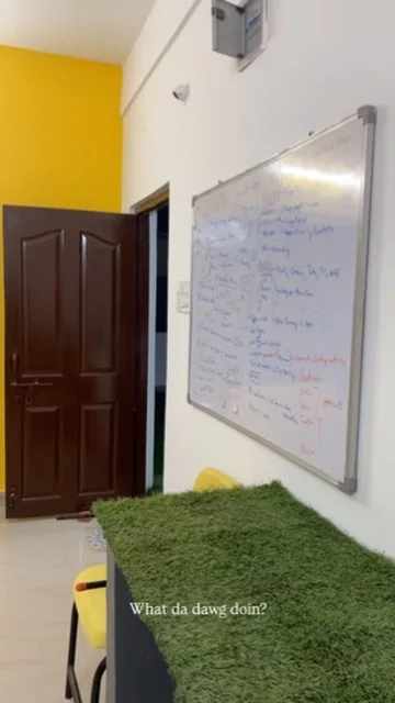 A whiteboard full of Bolt Abacus planning notes